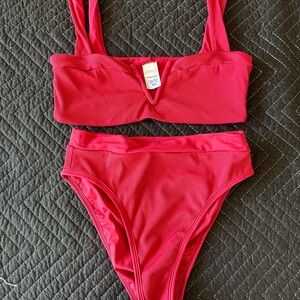 LSpace Red Bikini Set